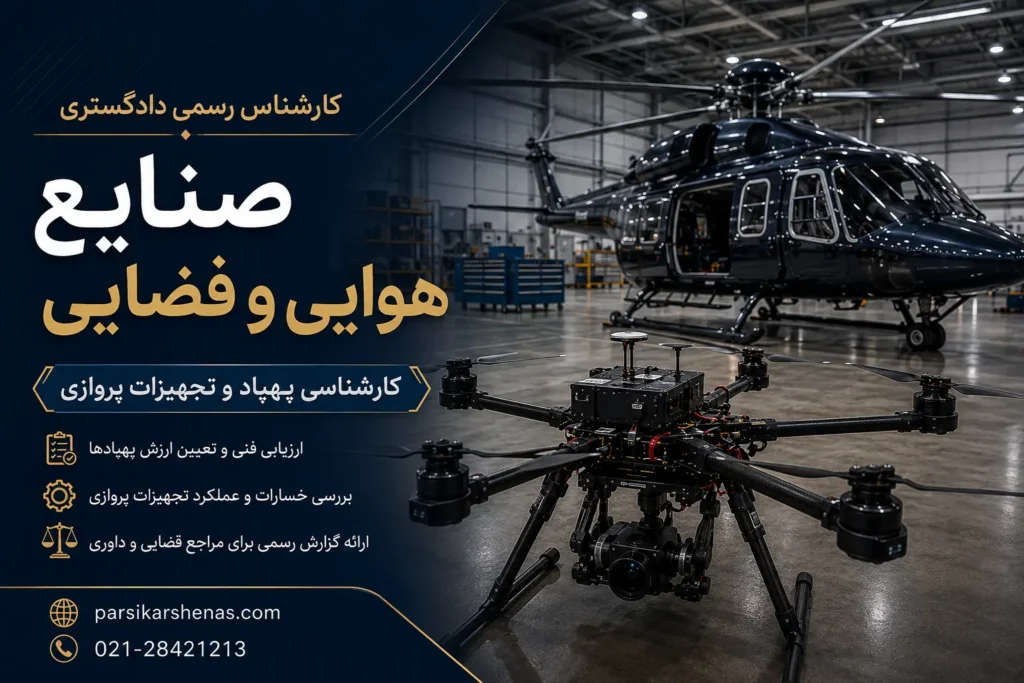 کارشناسی پهپاد و تجهیزات پروازی